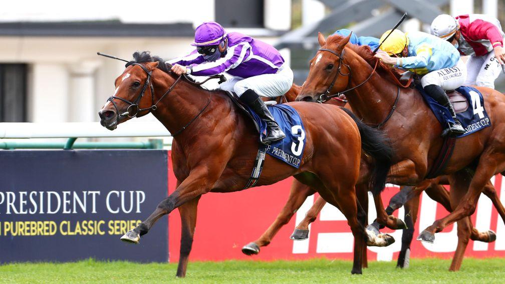St Mark's Basilica: recorded the second Group 1 win of his career at Longchamp on Sunday