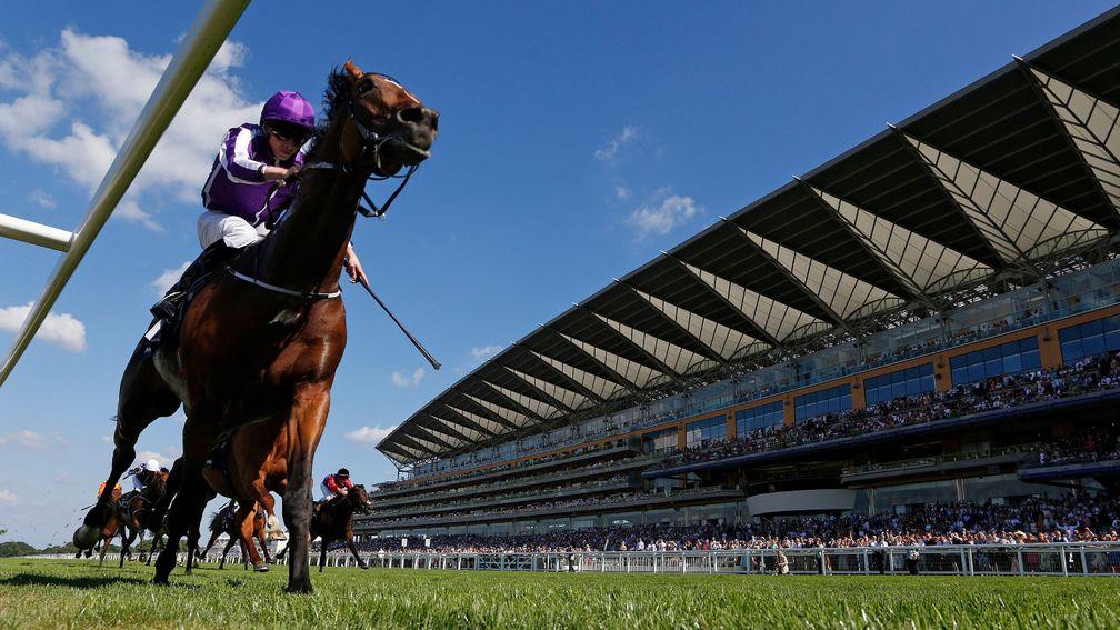 Highland Reel wins the 2016 King George VI and Queen Elizabeth Stakes at Ascot