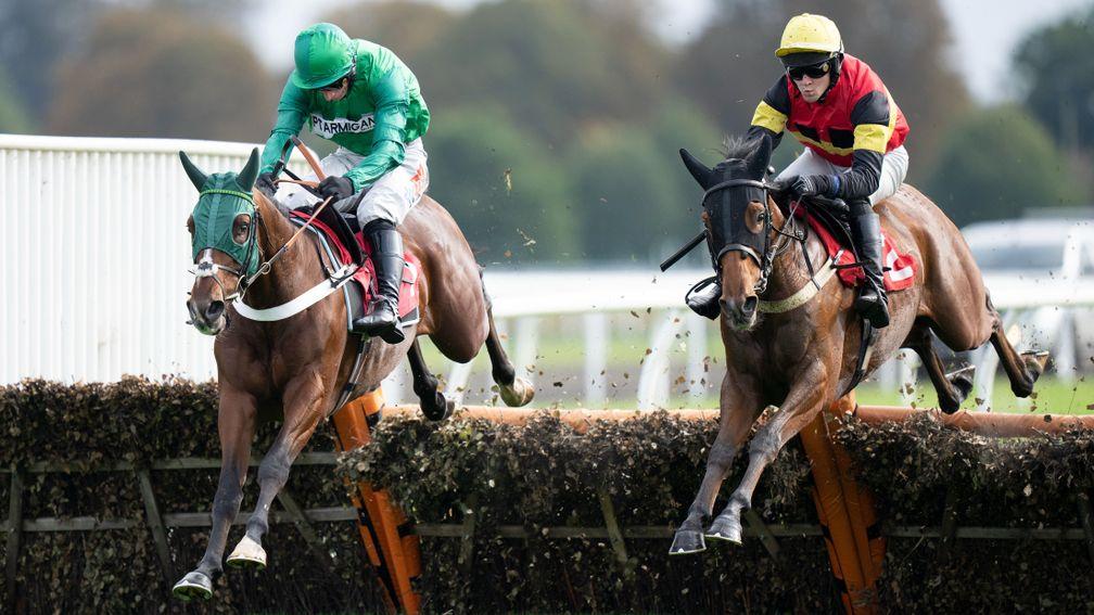 Knight Salute (right) and Impulsive One (left) will clash again at Kempton