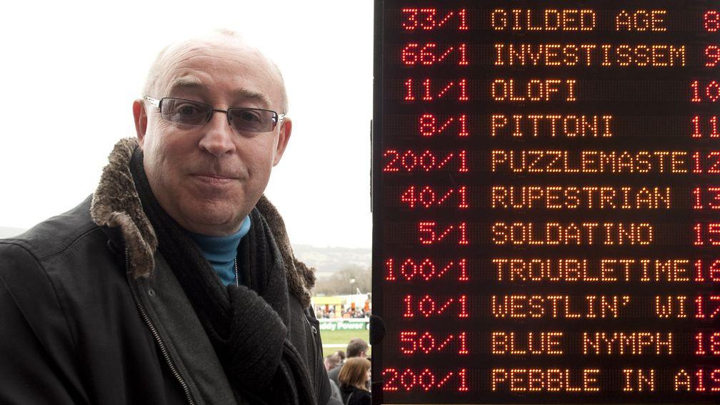 John Hughes: on his number one pitch at the Cheltenham Festival