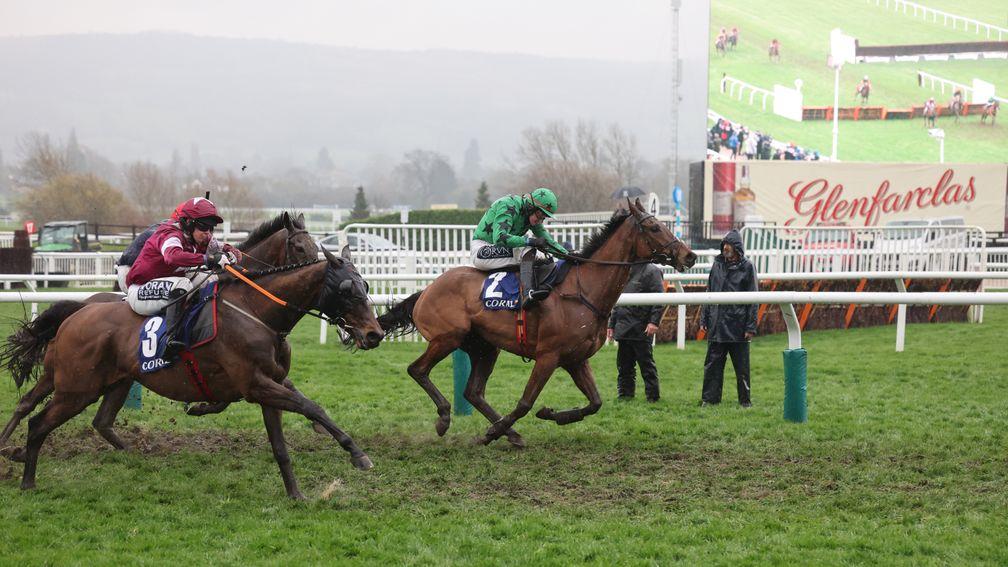 Conditions were testing at Cheltenham on Wednesday