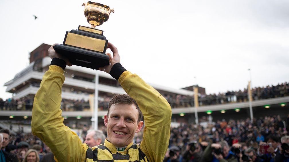 Paul Townend: the Champion jockey is doubtful to make Aintree after suffering a heavy fall at Fairyhouse on Sunday