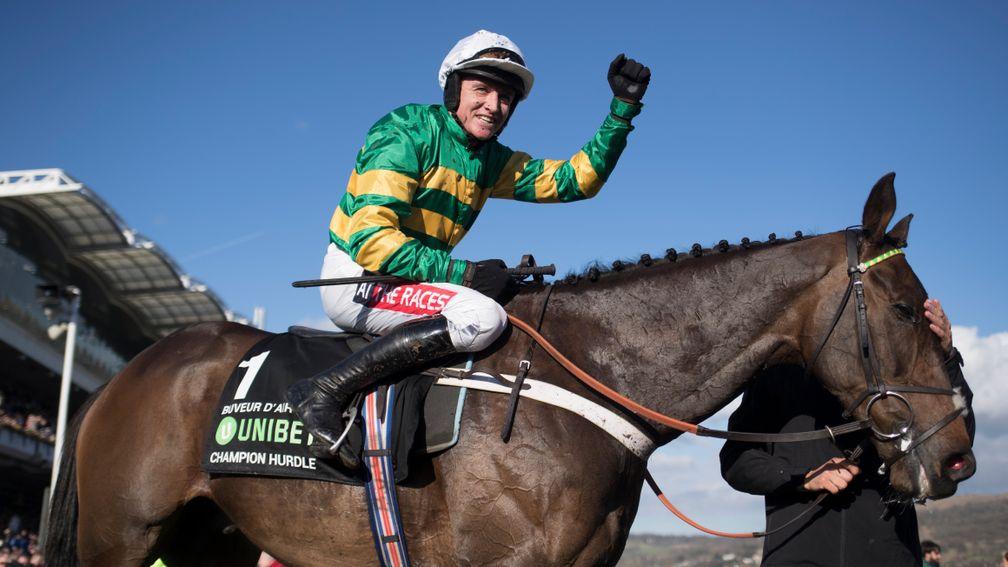 Buveur D'Air: faces much tougher opposition in this year's Fighting Fifth Hurdle