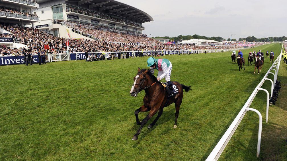 Workforce: romped home in the Derby in 2010