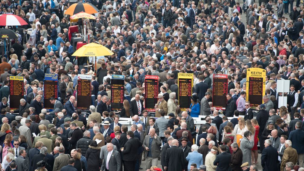Punters were out in force on the first Classic day of the season