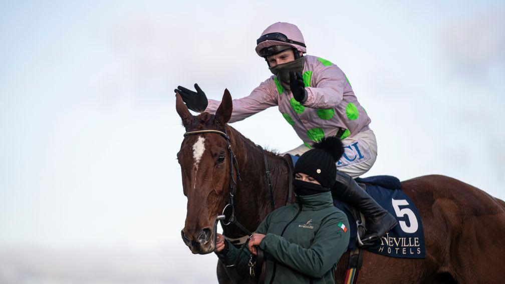 Monkfish: made it look easy in the Flogas Novice Chase