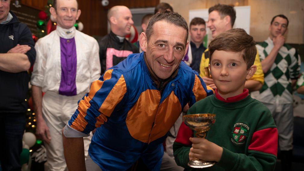 Some of Ireland's leading riders and trainers visited patients at the Crumlin medical facility last Christmas