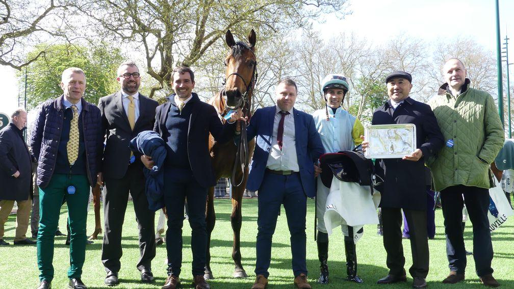 Lazzat continued the excellent form of trainer Jerome Reynier and provided Antonio Orani with a first Group winner in France