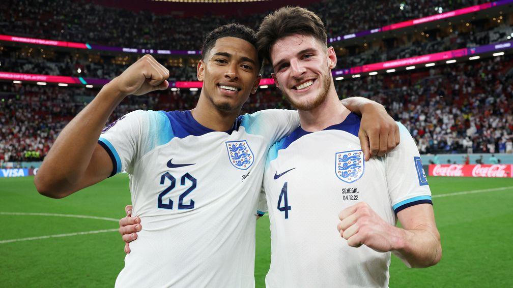 Jude Bellingham and Declan Rice will be key to England's Euro 2024 fate