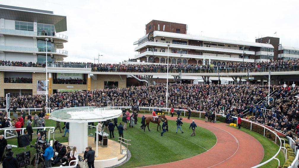 Crowds were down for a second successive day at Cheltenham on Wednesday