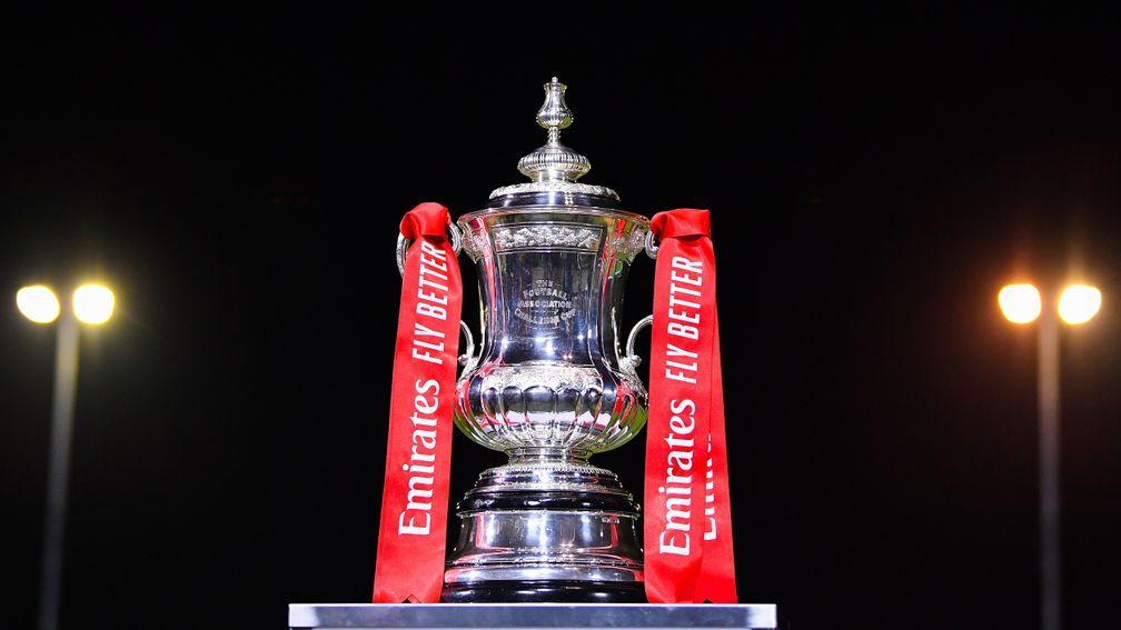 The world famous FA Cup trophy