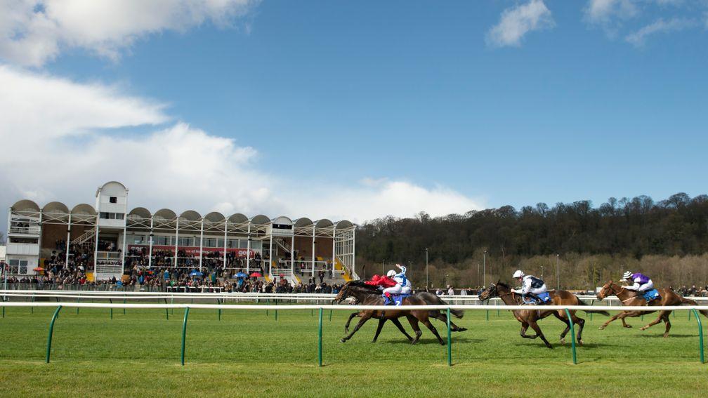 Nottingham racecourse: kicks off Wednesday's racing with a midday start time