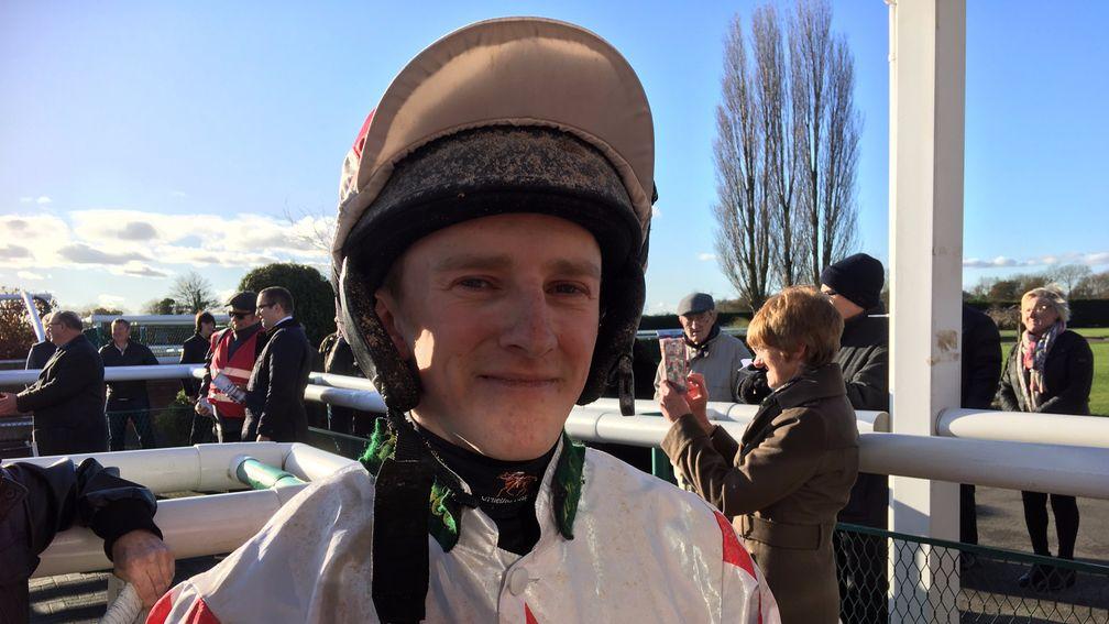 Jamie Gormley: rode his 24th winner of the year on Good Time Ahead