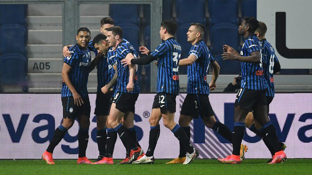 Atalanta could be celebrating a Champions League first-leg victory over Real Madrid