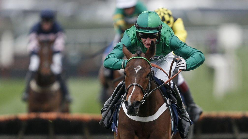 We Have A Dream runs out an impressive winner at Aintree