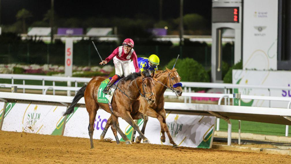 Mishriff: French Derby hero lands the 2021 Saudi Cup from Charlatan
