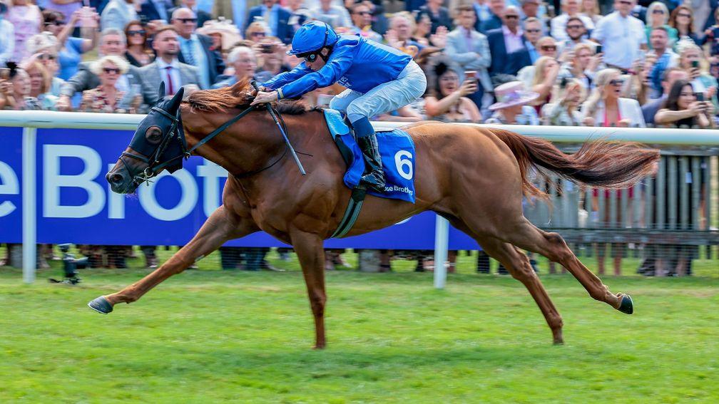 Yibir -William Buick wins from the fieldThe Princess Of Wales's Close Brothers Stakes (Group 2) Newmarket 6.7.2022©Mark Cranhamphoto.com