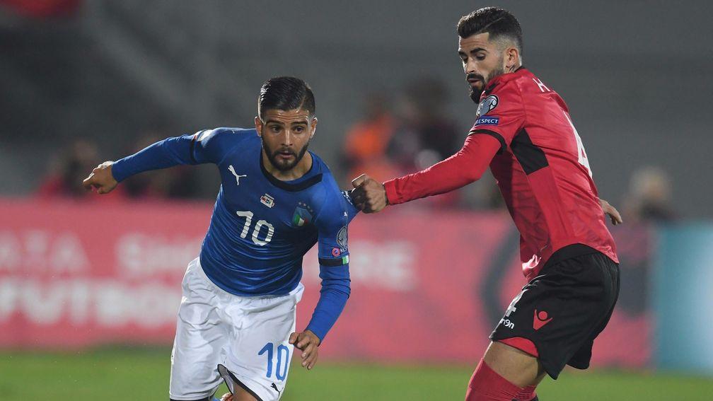 Italy's Lorenzo Insigne made a big difference after coming on as a substitute in Stockholm
