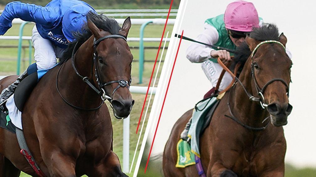 Walk Of Stars (left) and Westover could be players in the Derby at Epsom at bigger odds