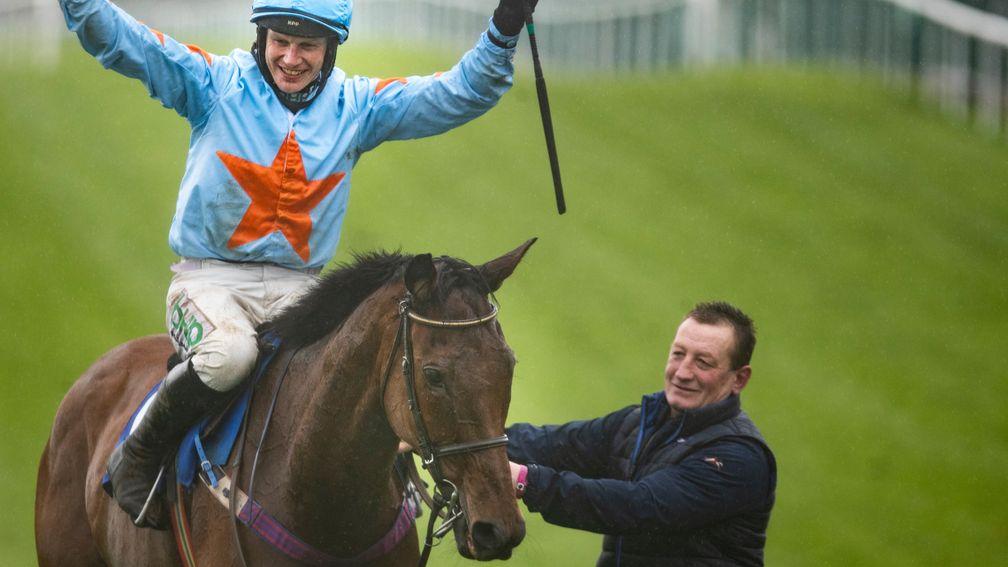 Un De Sceaux and Paul Townend after winning the BoyleSports Champion Chase at Punchestown in 2019