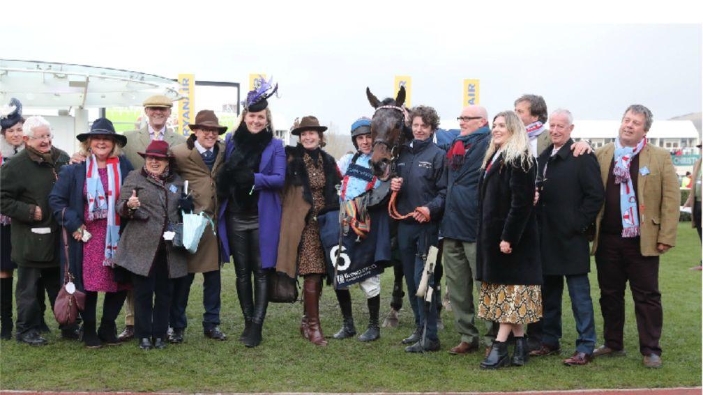 Simply The Betts provided a landmark moment for the Brooks family by winning at Cheltenham