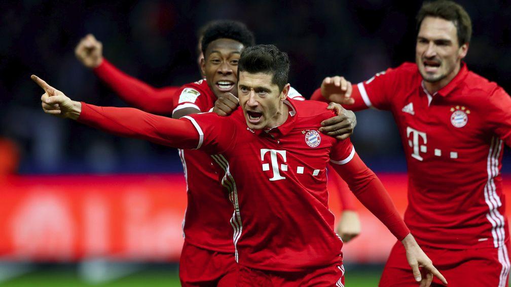 Robert Lewandowski will lead Bayern's charge