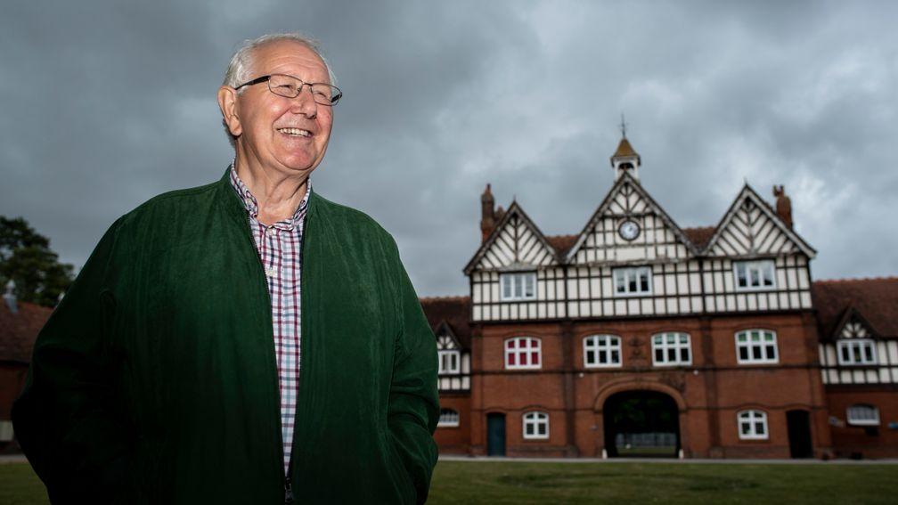 David Elsworth at Egerton House Stables in Newmarket 5.8.19Pic: Edward Whitaker