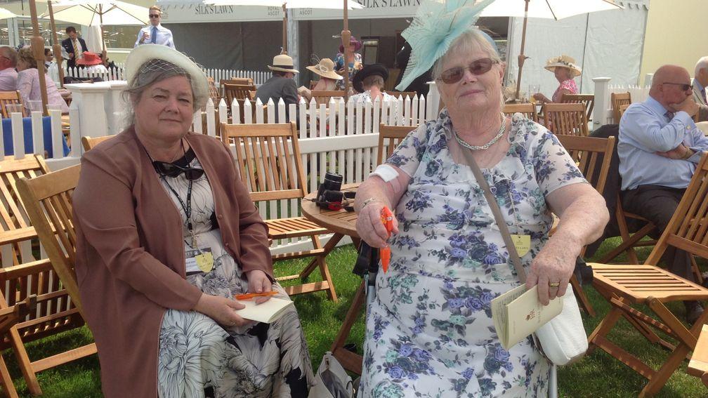 Ena King (right) looks forward to Marsha's tilt at the King's Stand Stakes