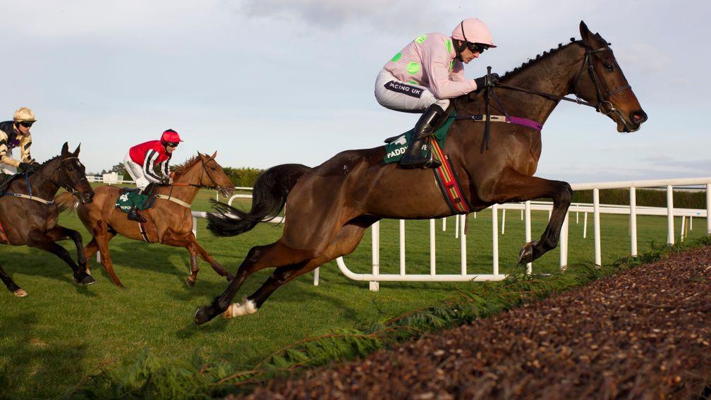 Douvan soars to victory in the Paddy Power Cashcard Chase at Leopardstown