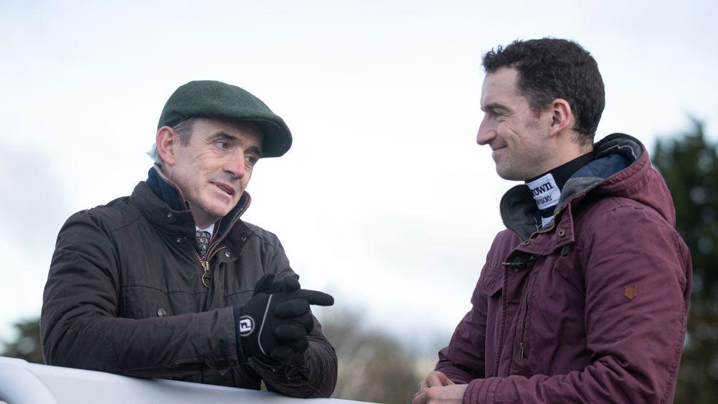 Ruby Walsh holds court with Patrick Mullins