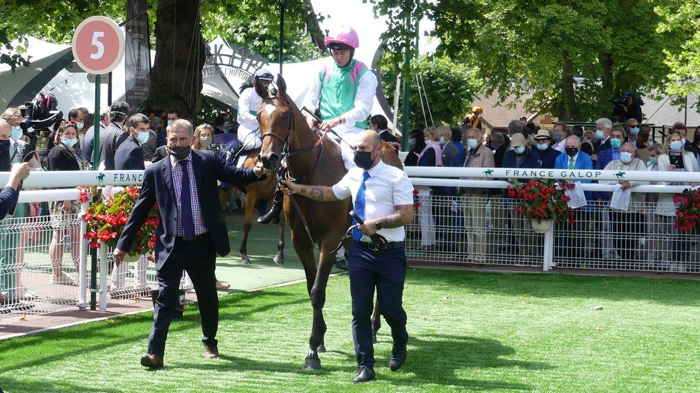 Raclette will be among the favourites for the Group 1 Prix Marcel Boussac at Longchamp a week on Sunday