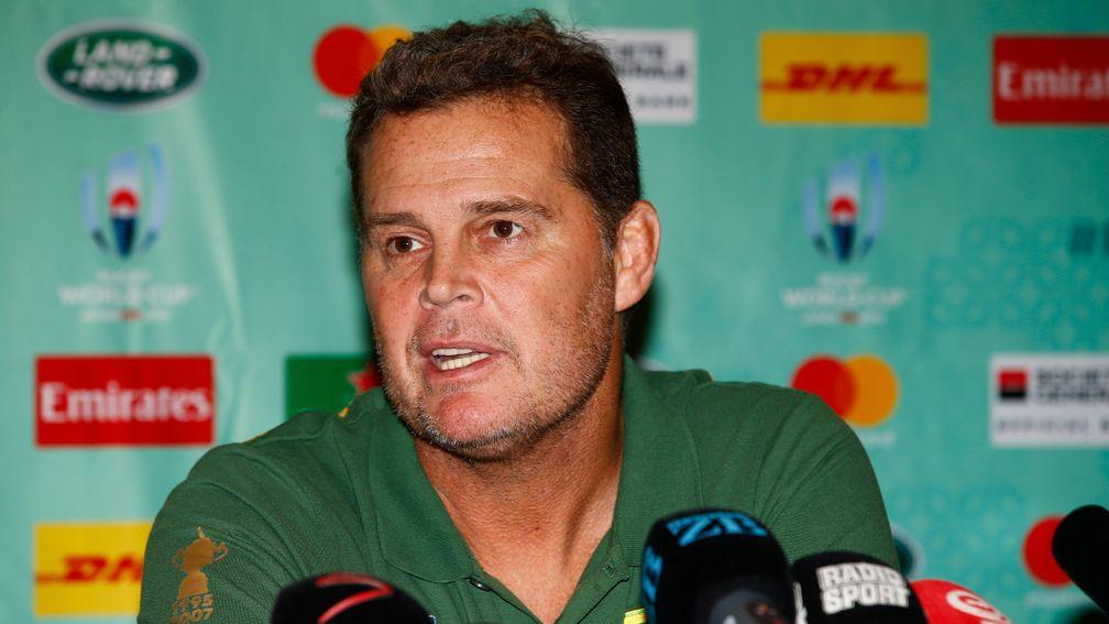 Coach Rassie Erasmus named his squad early for South Africa's World Cup opener