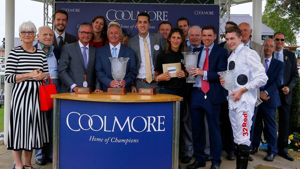Presentation to winning connections of Marsha The Coolmore Nunthorpe Stakes (Group 1) (British Champions Series)  York 25/8/2017©cranhamphoto.com