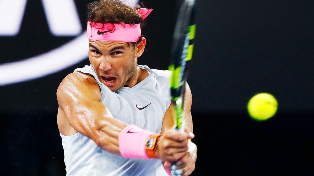 Rafael Nadal was impressive on his return to action