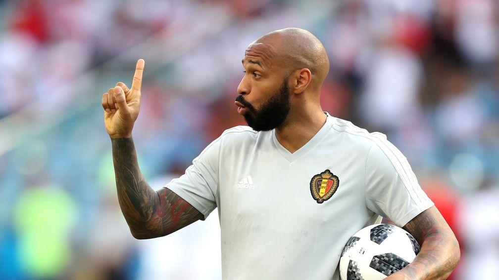 Thierry Henry was assistant coach of Belgium during the World Cup