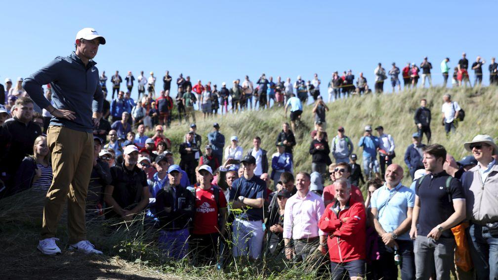 Rory McIlroy attracts plenty of attention