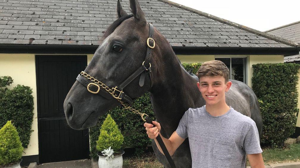 George Rooke: could be a red letter day for the young rider with Cosmelli in the Northumberland Plate