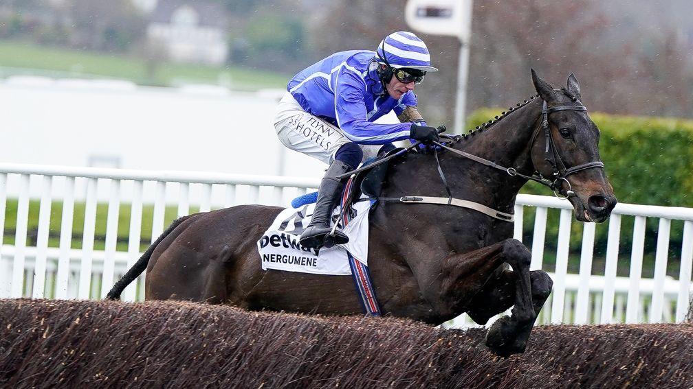 Energumene clears the last to claim a second victory in the Champion Chase