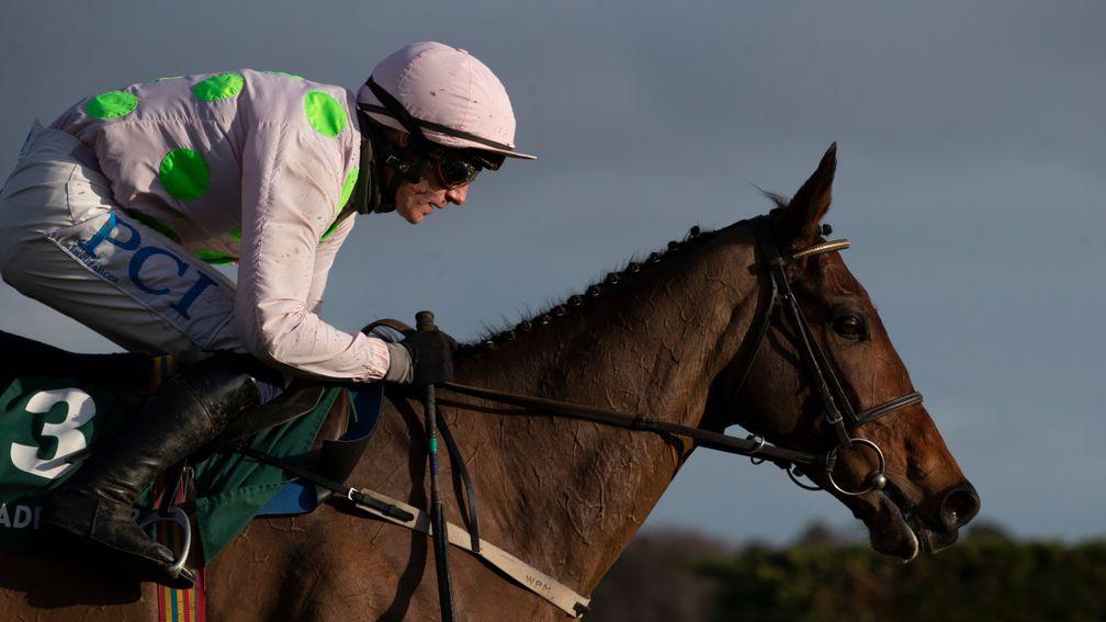 Chacun Pour Soi and Paul Townend easily take the Paddy's Rewards Club Chase (Grade1) .Leopardstown Racecourse.Photo: Patrick McCann/Racing Post 27.12.2020