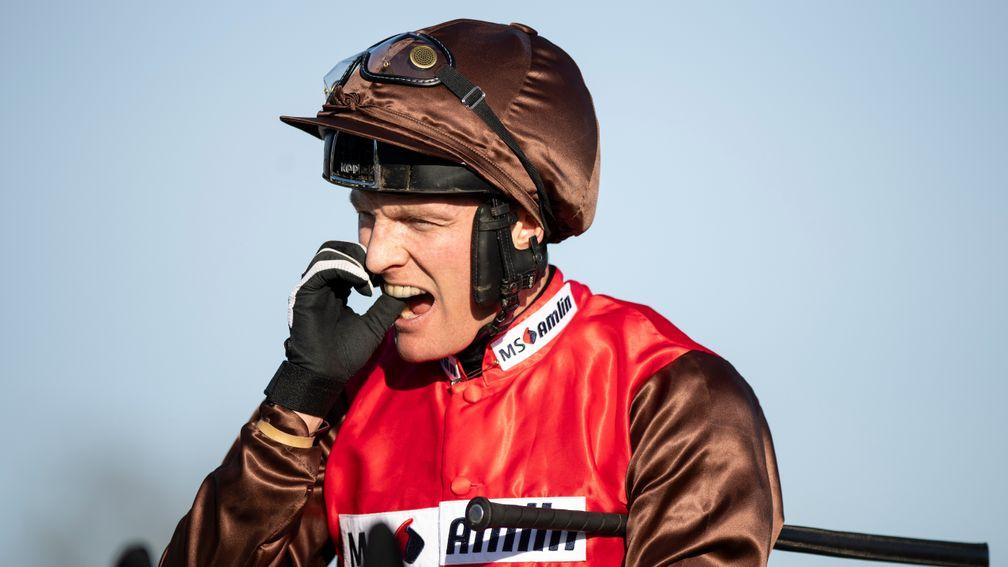 David Maxwell: will the rider be grinning after Newbury's opener?