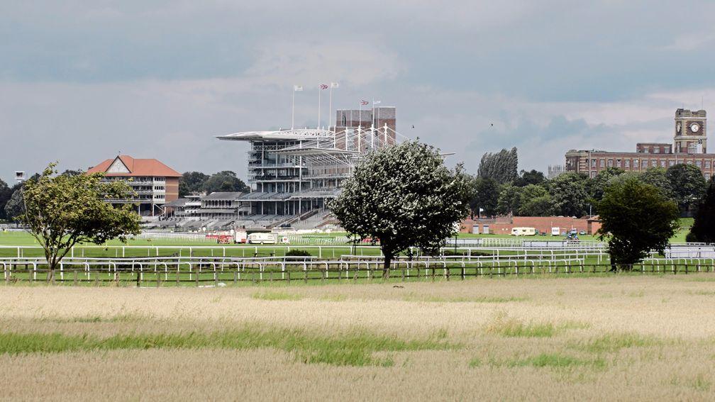 York racecourse after the Ebor meeting was abandoned in 2008