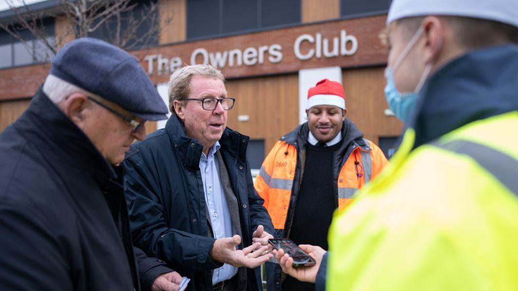 Harry Redknapp (centre): joint-owner of Bowtogreatness