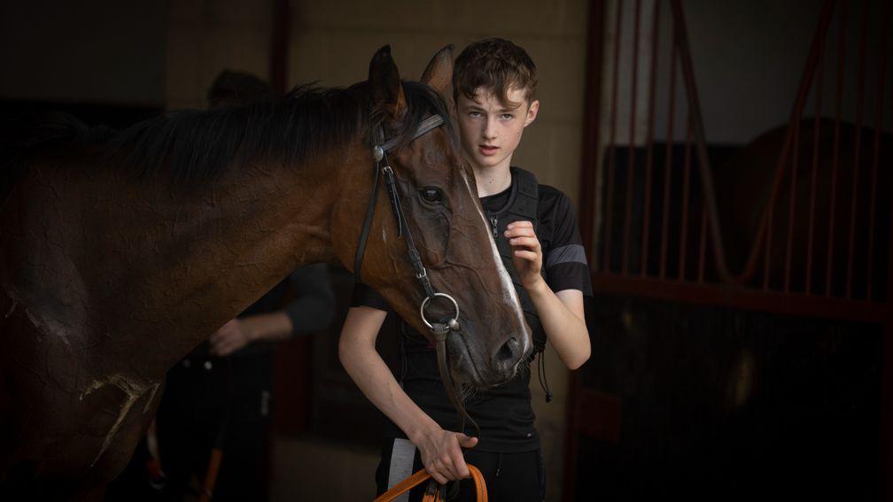 Hewick with Paddy Hanlon at Fennis Court Stables