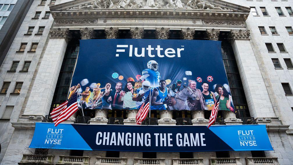 Shares in Flutter Entertainment started trading on the New York Stock Exchange on Monday
