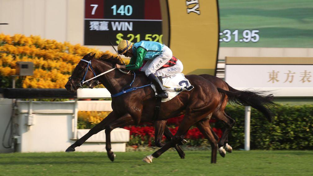 Rise High: springs a surprise in the Sha Tin Trophy