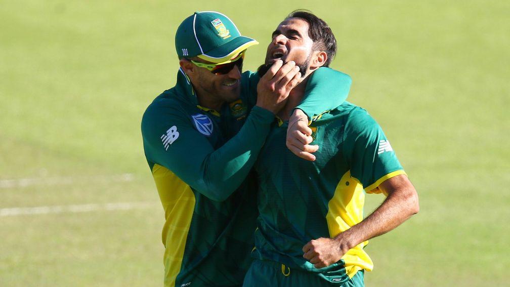 South Africa's Faf du Plessis (left) and Imran Tahir are part of a classy Chennai unit