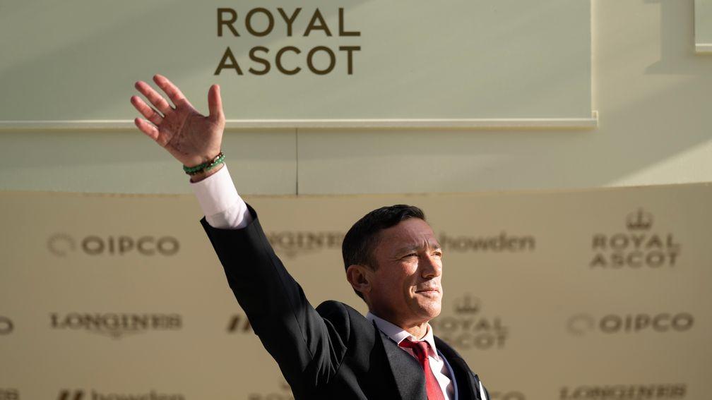 Frankie Dettori bids farewell to Royal Ascot