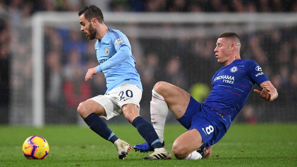 Bernardo Silva's Manchester City are seeking to bounce back from defeat against Chelsea