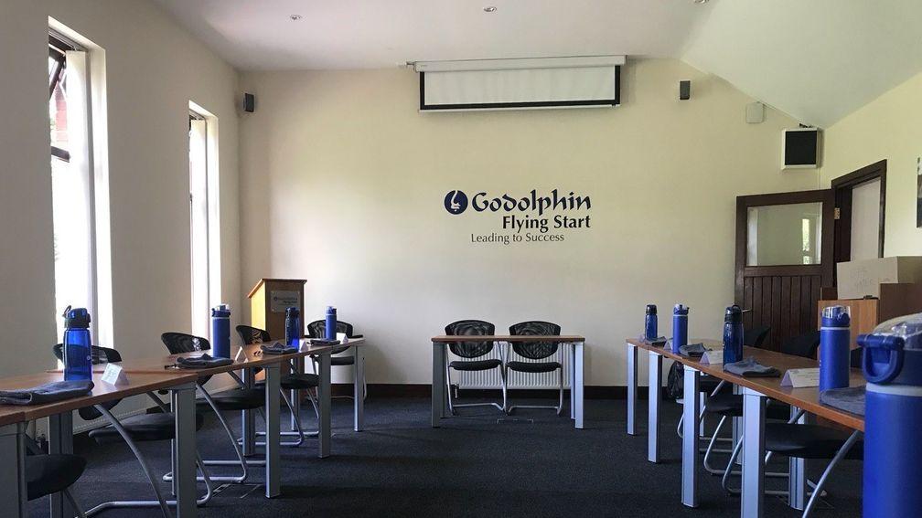 Godolphin Flying Start: the classroom is currently empty