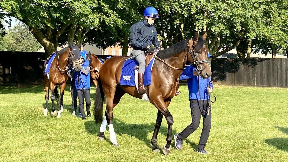 Adayar and William Buick at the July Course